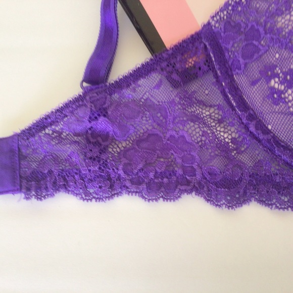 VICTORIAS SECRET DREAM ANGELS LINED DEMI BRA SIZE 32DDD - Picture 7 of 14